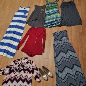Women's name brand clothes & shoes lot..MK, Juicy